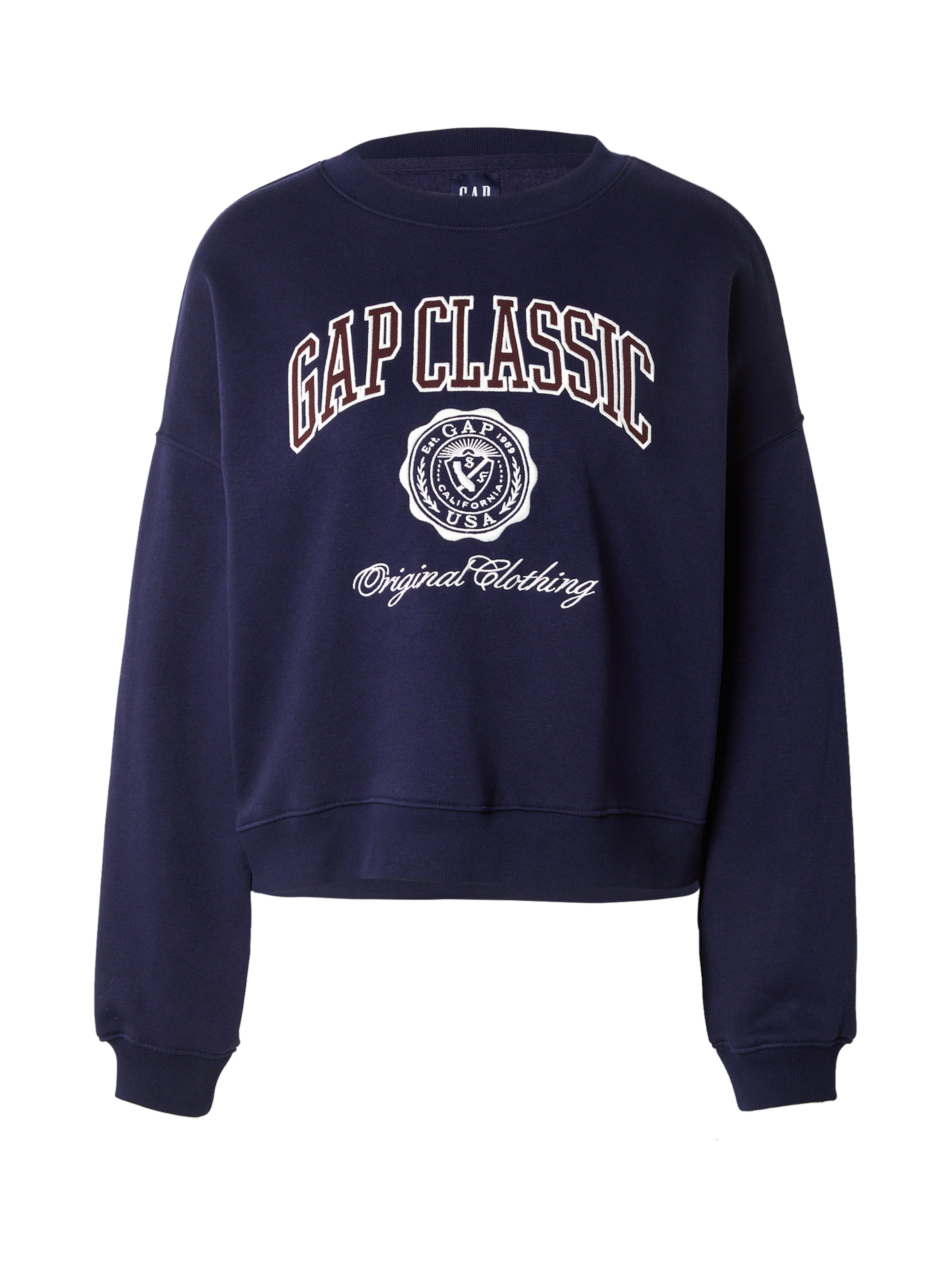 GAP Μπλούζα φούτερ σε μπλε: μπροστά