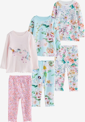 NextPidžama set 'Snuggle' - plava boja: prednji dio