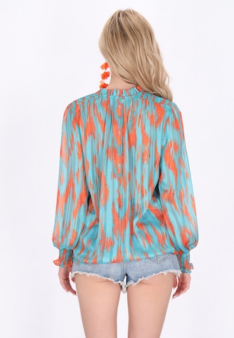 Chemisier IZIA en bleu