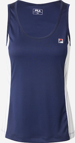 FILA - Top desportivo 'Nina' em azul: frente