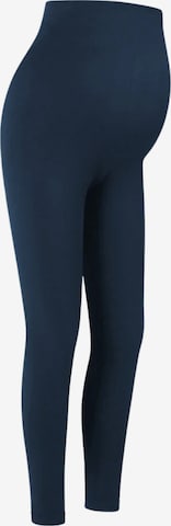 Leggings 'Seamless Umstandsleggings' cfab (formerly creamy fabrics) en bleu : devant