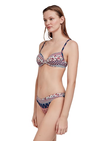 Balconcino Top per bikini di Gisela in blu