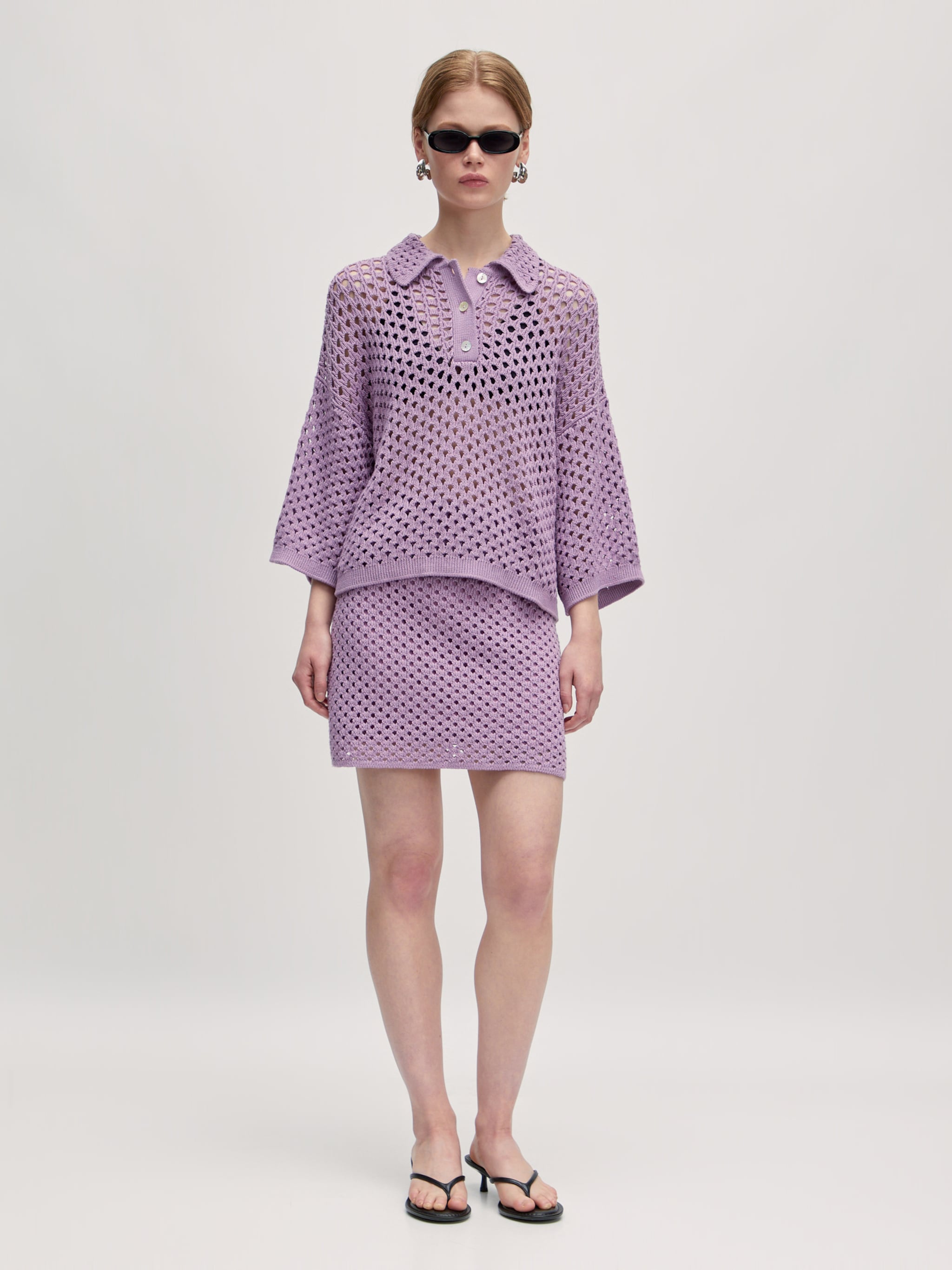 EDITED Producten Trui 'Anaya' Lila