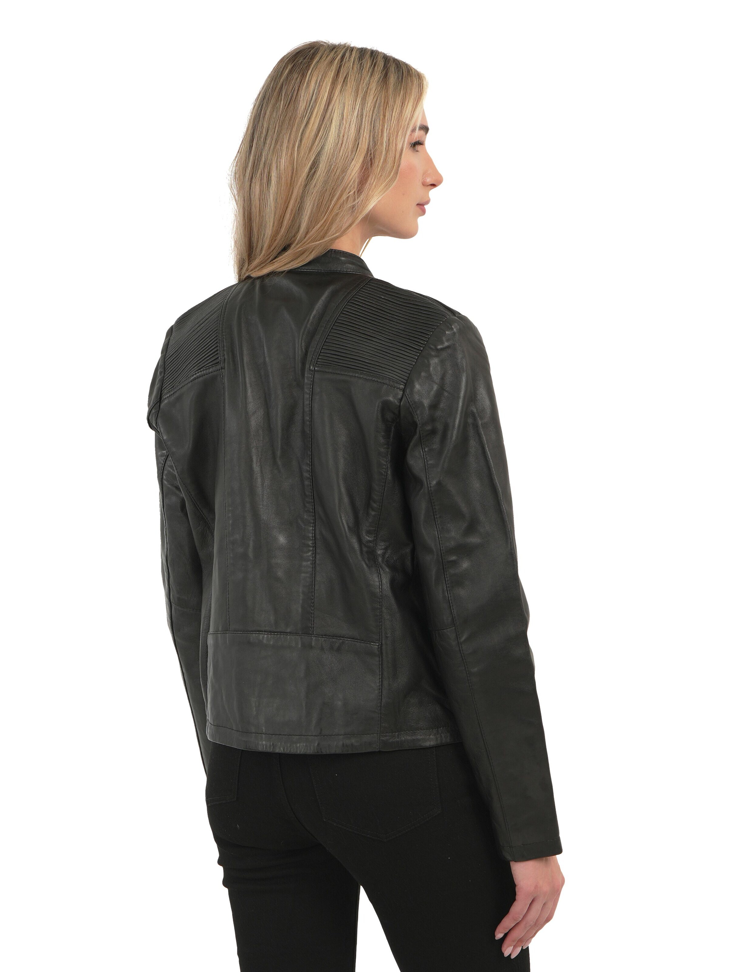 Chic and Clicks - Chaqueta de entretiempo 'Matrix' en negro