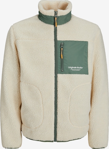 JACK & JONES - Chaqueta polar 'Vesterbro' en beige: frente