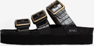 juoda Bayton Šlepetės 'Castelo': priekis