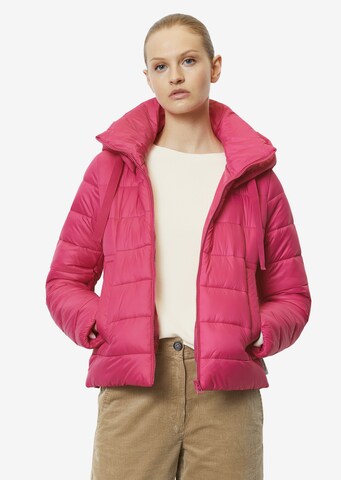 Marc O'Polo Φθινοπωρινό και ανοιξιάτικο μπουφάν σε ροζ: μπροστά