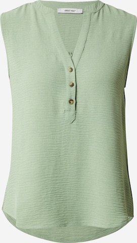 Top 'Eliane' de la ABOUT YOU pe verde: față