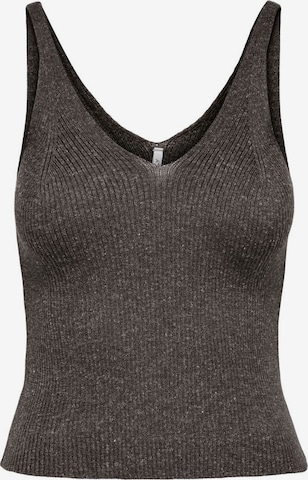 ONLY Knitted Top in Brown: front