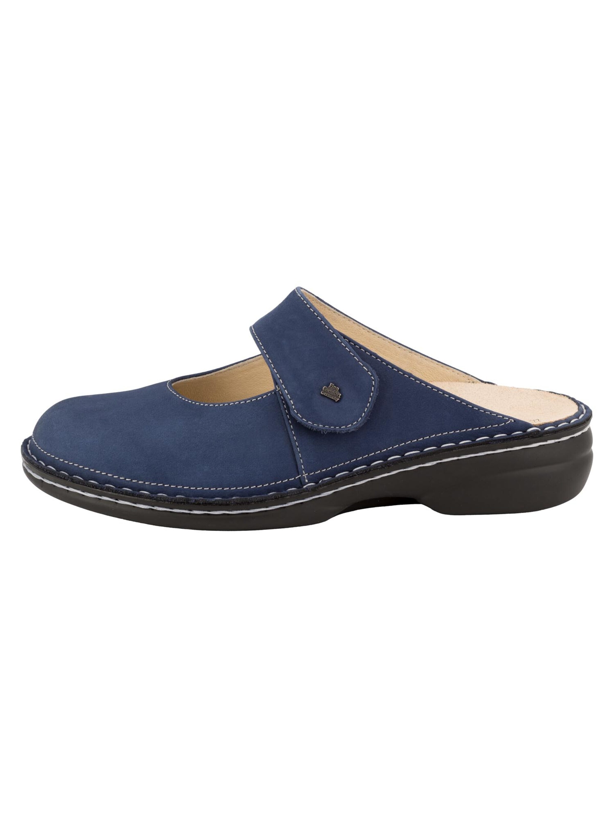 Finn Comfort Pantolette 'STANFORD'‌‌‌‌‌‌‌‌‌‌ in Blau: Vorderseite