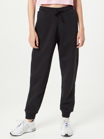 Effilé Pantalon de sport 'All Szn Fleece' ADIDAS SPORTSWEAR en noir : devant