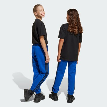 ADIDAS SPORTSWEAR Tapered Sportbroek 'Essentials' in Blauw