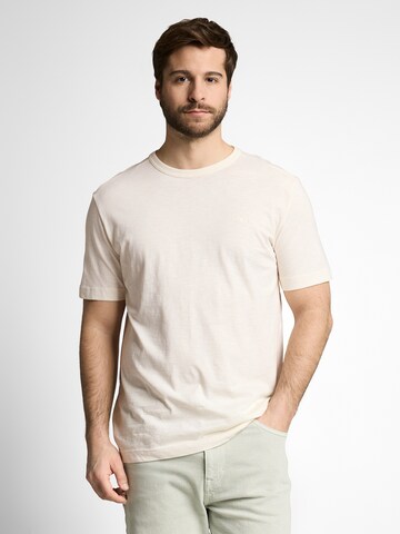 Tricou de la TOM TAILOR pe alb: față