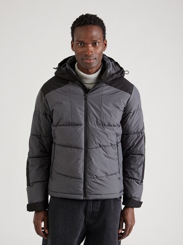 JACK & JONES Winterjas 'JCOOtis' in Grijs: voorkant