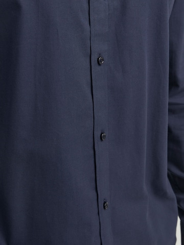 JACK & JONES Comfort Fit Hemd 'BELFAST' in Blau