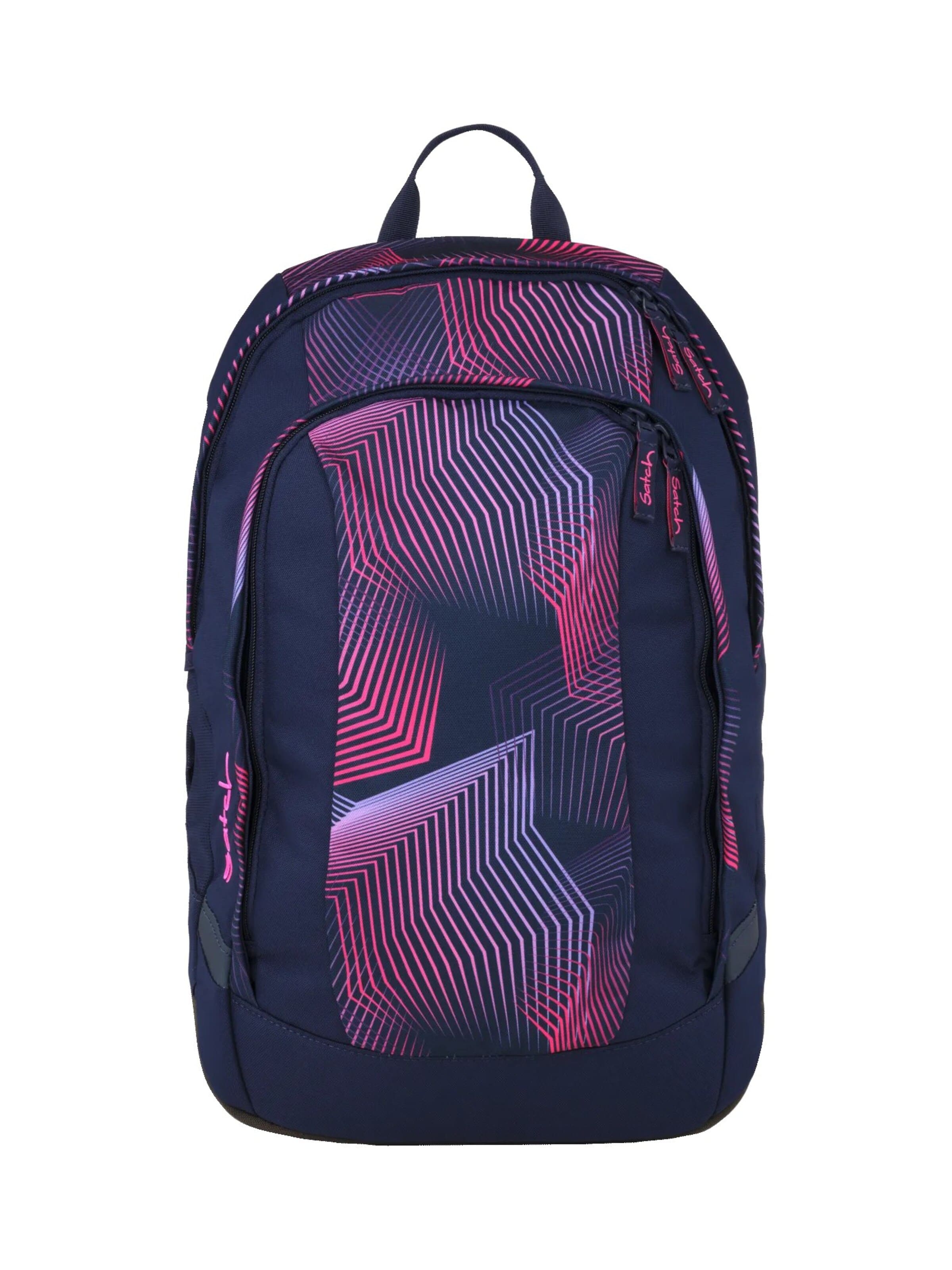 Satch Backpack 'Schulrucksack air' in Pink: front