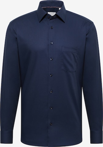 ETERNA Zakelijk overhemd in Blauw: voorkant