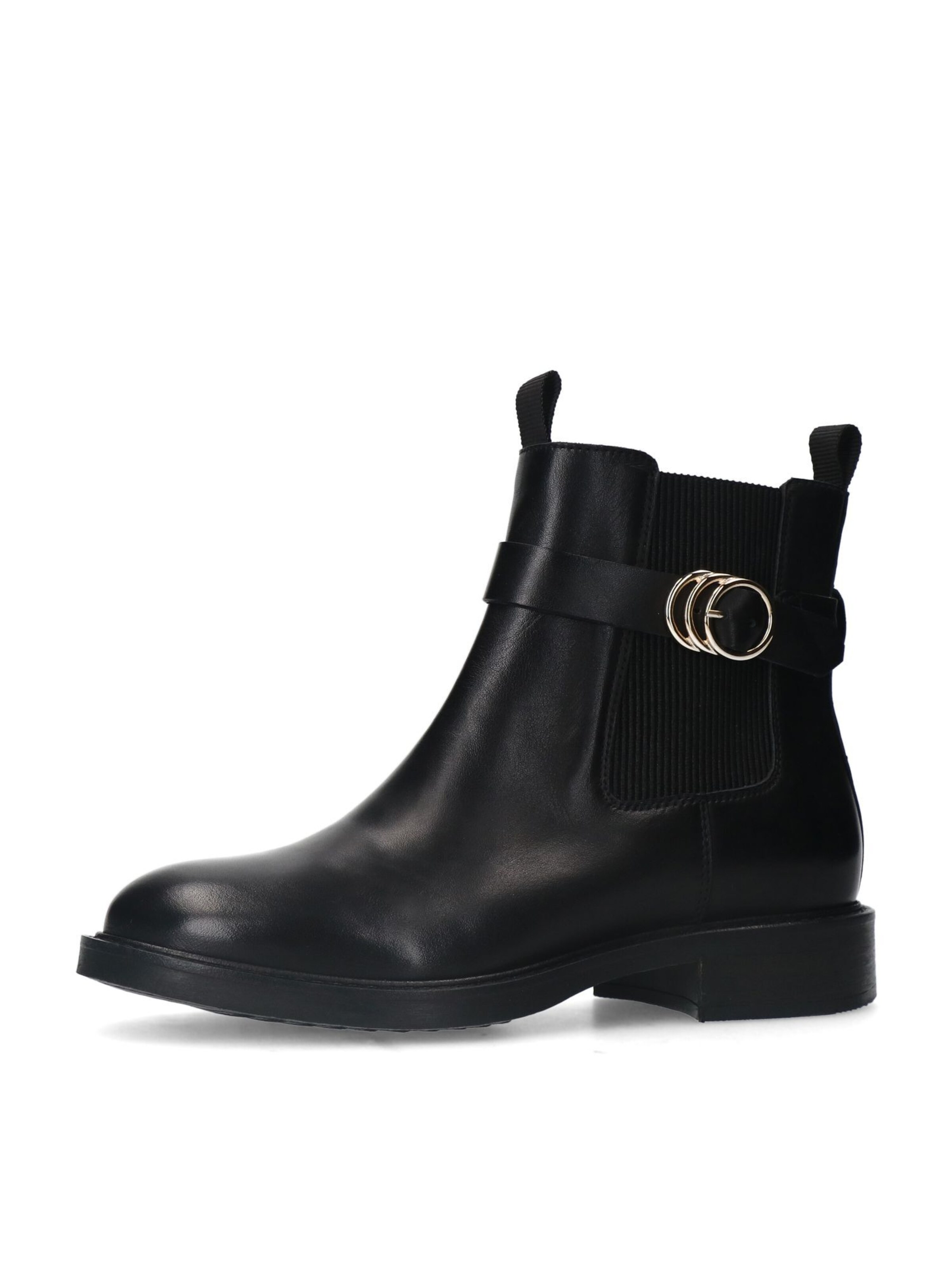 MANFIELD Bottines en noir, Vue avec produit