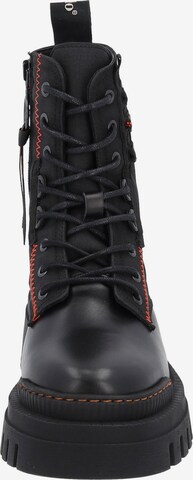 Palado Lace-Up Ankle Boots 'Serifos' in Black