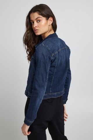 ICHI Jeansjacke 'IHSTAMPE JA' in Blau