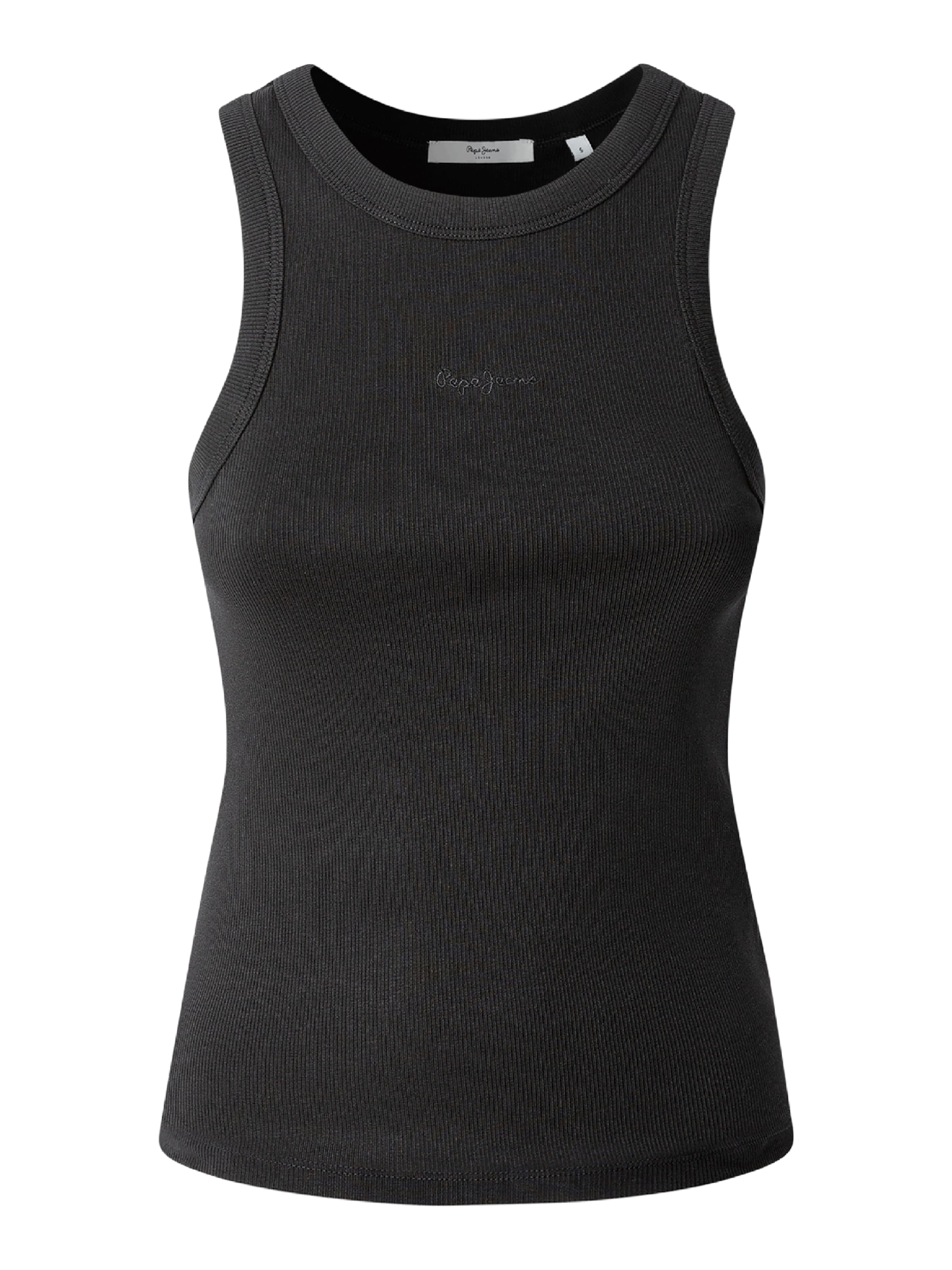 Top 'MARIAN' di Pepe Jeans in nero: frontale