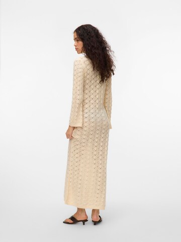 VERO MODA Knit dress 'VMPaola' in Beige