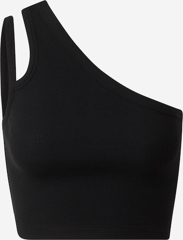 NEON & NYLON Top 'KENYA' in Black: front