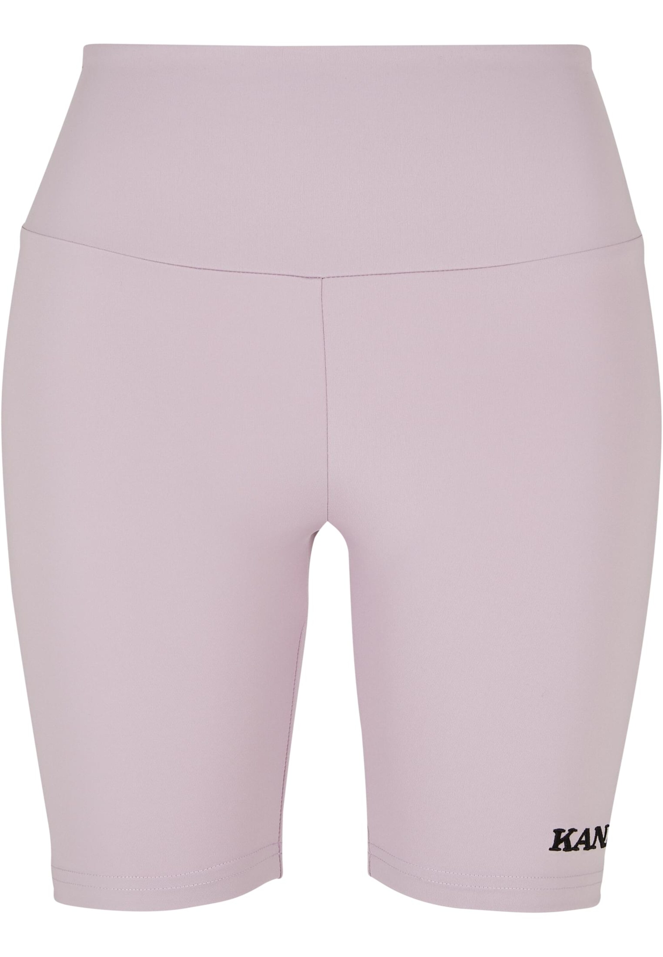 Skinny Leggings ' KW231-021-2 KK Small Retro' Karl Kani en violet : devant