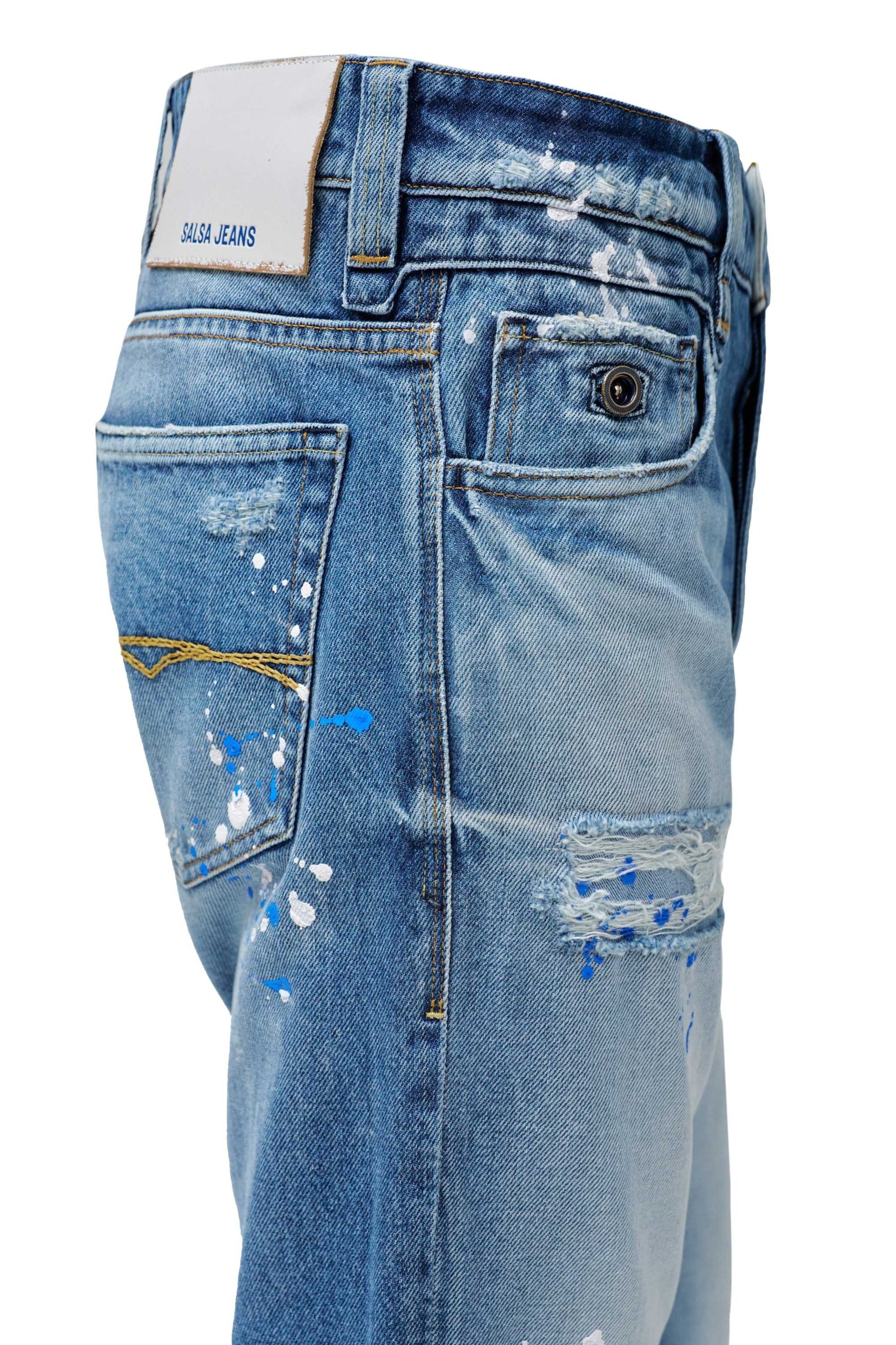 Salsa Jeans Regular Jeans in Blauw