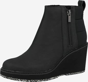 Bottines 'RAVEN' TOMS en noir : devant