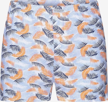 Henderson - Calzoncillo boxer 'Weiche Boxershorts aus Baumwolle Elastische locker bequem Classic M' en azul: frente