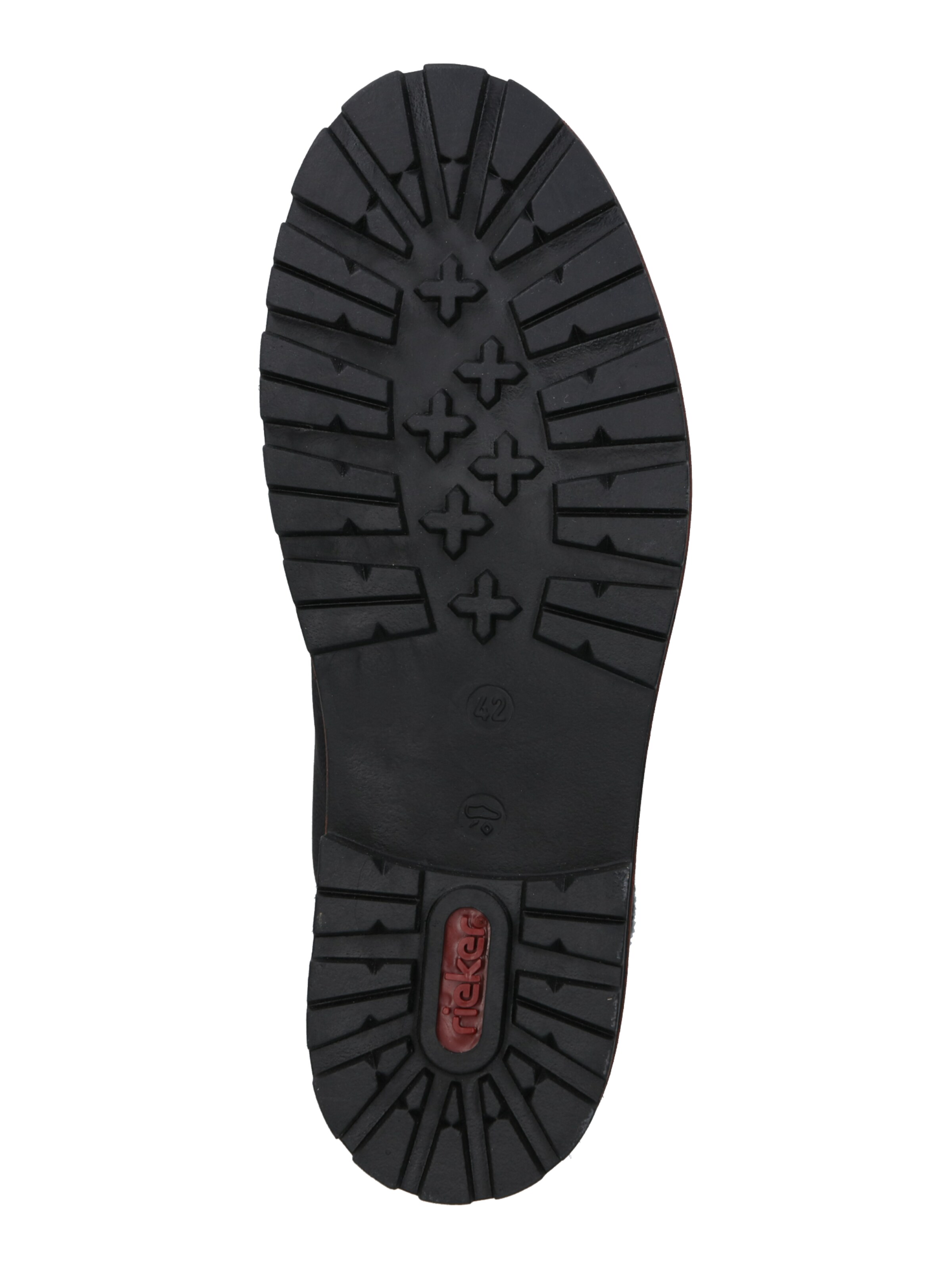 Bottines à lacets Rieker en noir