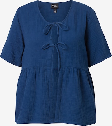 Ulla Popken Tunic in Blue: front