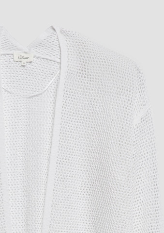 Cardigan s.Oliver en blanc