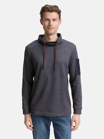 T-Shirt TOM TAILOR en bleu : devant
