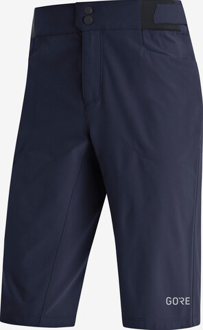 GORE WEAR Workout Pants 'Passion' in Blue: front
