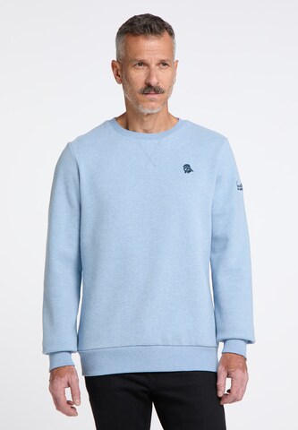 Schmuddelwedda Sweatshirt i blå: framsida