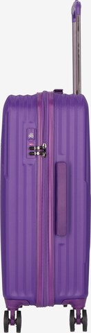 CHECK.IN Suitcase Set 'Liverpool' in Purple