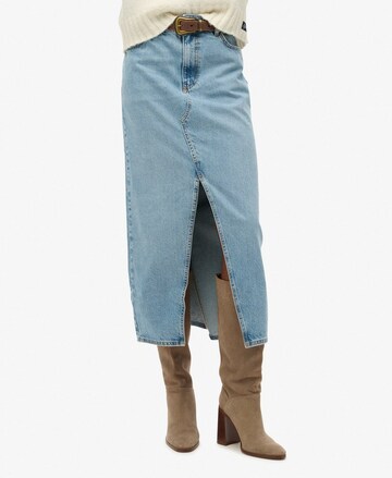 Jupe Superdry en bleu : devant
