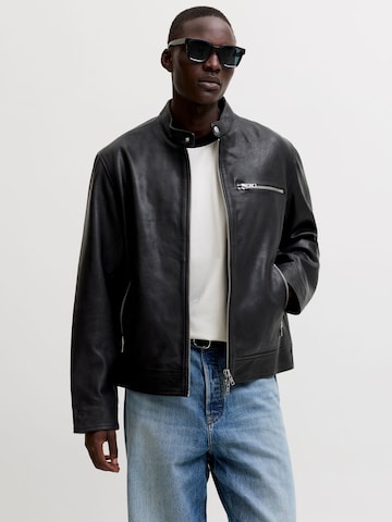 JACK & JONES Tussenjas in Zwart: voorkant