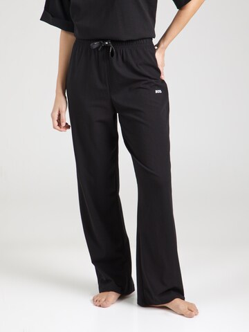 BOSS Pajama pants 'CI' in Black: front