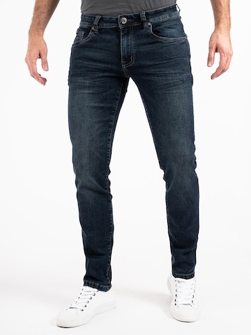 Peak Time Slim fit Jeans 'Mailand' in Blue: front