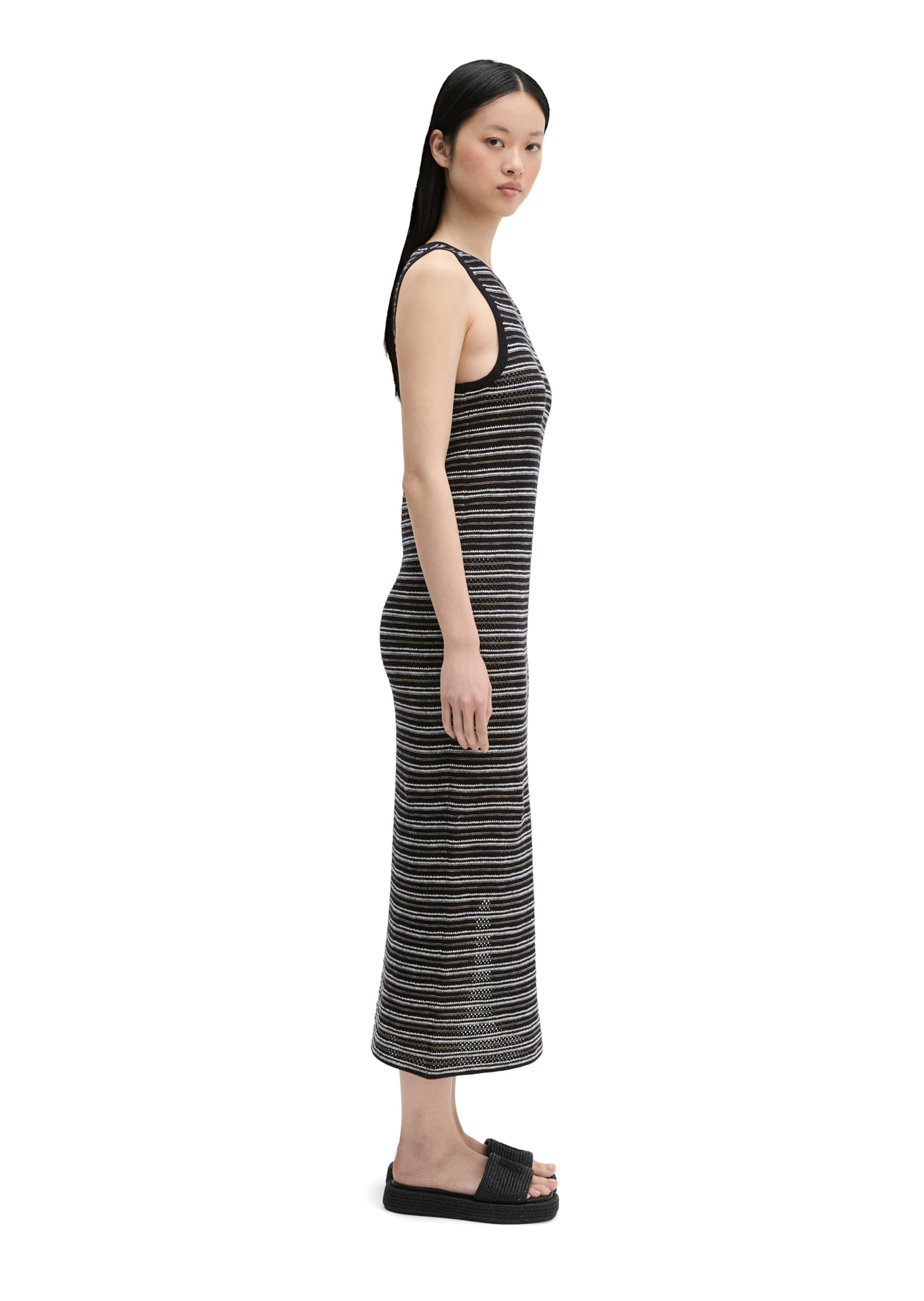 Marc O'Polo Strickkleid in Schwarz