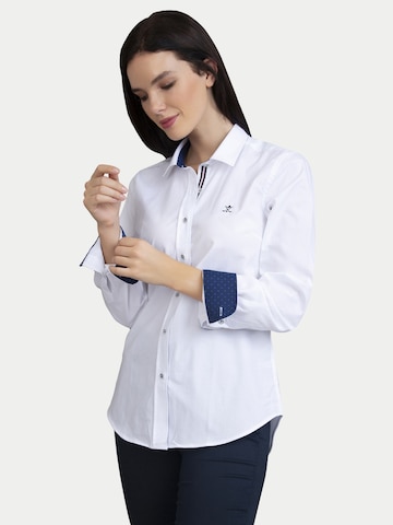 Camicia da donna 'Labe' di Sir Raymond Tailor in bianco