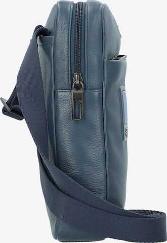 Piquadro Crossbody Bag 'Akron ' in Blue