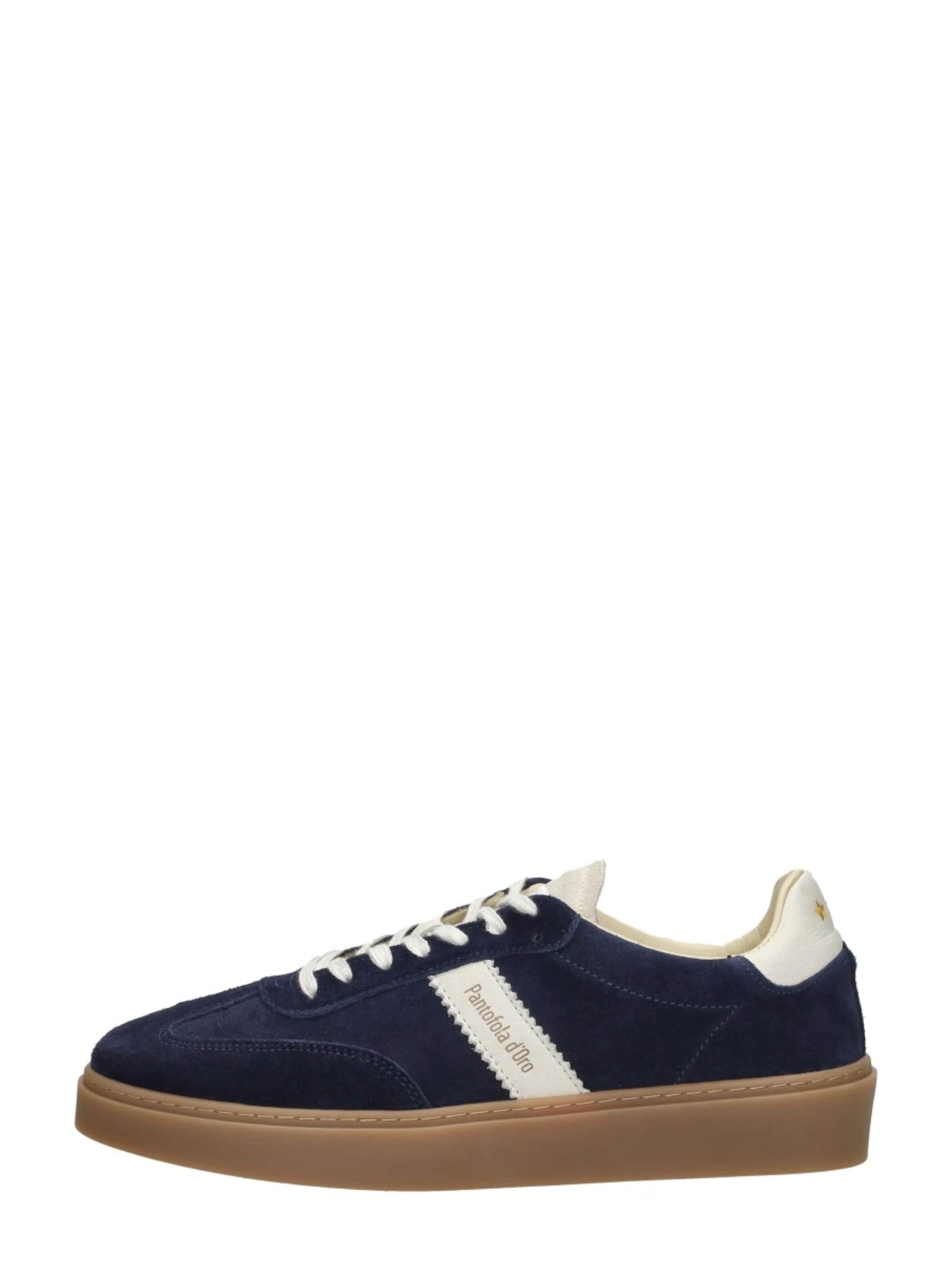 PANTOFOLA D'ORO Platform trainers 'Argentario' in Blue: front
