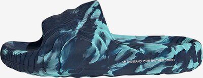 ADIDAS ORIGINALS Mule 'adilette 22' en bleu / bleu marine, Vue avec produit