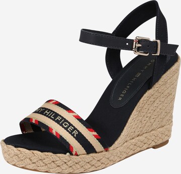 Sandales TOMMY HILFIGER en bleu : devant