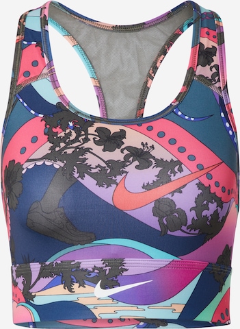 NIKE Regular Sports bra in Blue: front