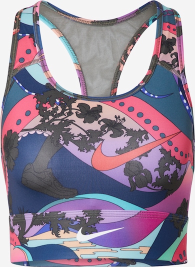 NIKE Sports bra in Blue / Coral / Pink / Black, Item view